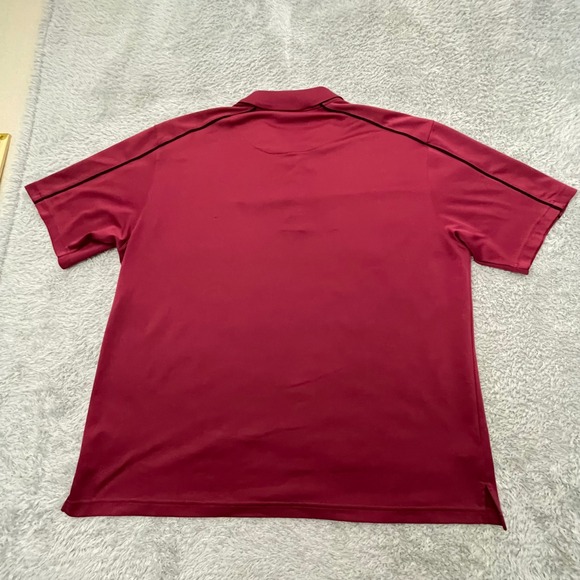 PGA Tour XXL Florida State Seminoles Polo Shirt Mens Maroon Golf - Picture 7 of 9